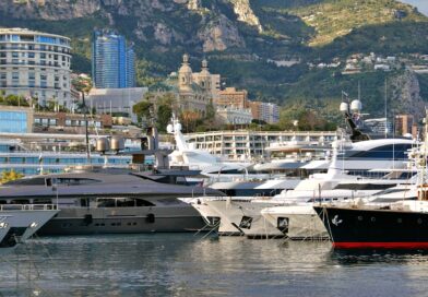 Explore the stunning luxury yachts and scenic architecture of Monaco Harbor.
