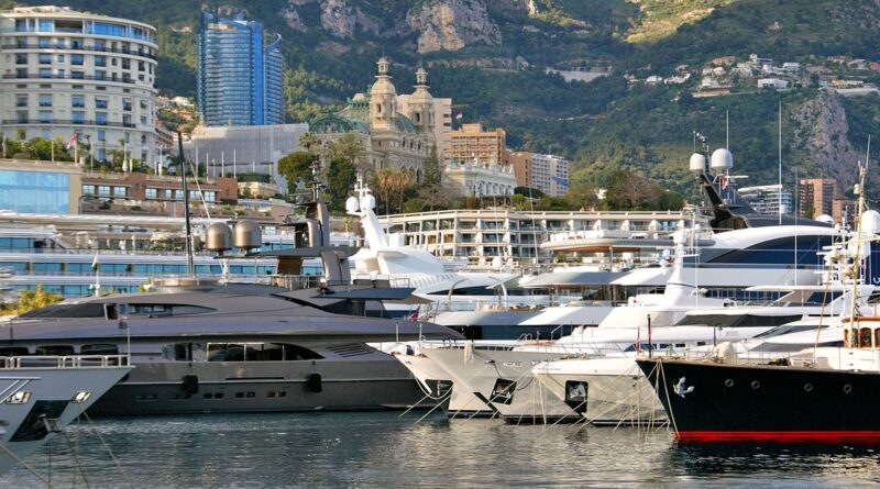 Explore the stunning luxury yachts and scenic architecture of Monaco Harbor.